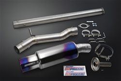 Tomei Expreme TI Cat Back Exhaust Titanium 08+ Mitsubishi Evolution X Evo 10 4B11 ALL