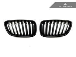 Replacement Stealth Black Front Grilles - F22 2 Series Coupe