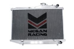 Megan Racing High Performance Aluminum 2 Rows Radiator For 84-87 Toyota Corolla AE86 MT ONLY