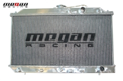 Megan Racing High Performance Aluminum 3 Rows Radiator For 88-91 Honda Civic 1.5L MT ONLY