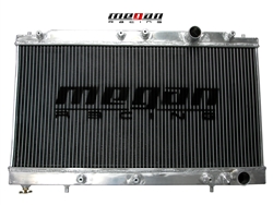 Megan Racing High Performance Aluminum 2 Rows Radiator For 90-94 Mitsubishi Eclipse Turbo MT ONLY