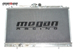 Megan Racing High Performance Aluminum 2 Rows Radiator For 03-07 Mitsubishi Lancer Evolution 8/9