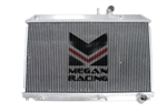 Megan Racing High Performance Aluminum 2 Rows Radiator For 04-08 Mazda RX8 MT ONLY