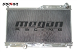 Megan Racing High Performance Aluminum 3 Rows Radiator For 93-96 Mazda RX-7