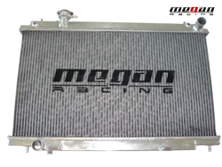 Megan Racing High Performance Aluminum 2 Rows Radiator For 03-06 Nissan 350Z