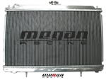 Megan Racing High Performance Aluminum 2 Rows Radiator For 95-98 Nissan 240SX With KA24 Motor Non Turbo MT ONLY
