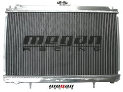 Megan Racing High Performance Aluminum 2 Rows Radiator For 95-98 Nissan 240SX With KA24 Motor Non Turbo MT ONLY
