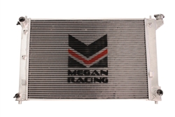 Megan Racing High Performance Aluminum 2 Rows Radiator For 05-10 Scion tC MT ONLY