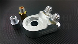 P2M Angled Oil Filter Block Adapter