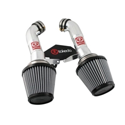 aFe Power Takeda Pro Dry S Stage-2 Polished Tube Intake System For 08-13 Infiniti G37 Coupe V6-3.7L