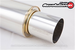 GReddy Universal 2.5" Revolution RS Muffler (140) And Tip