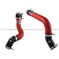 aFe Power Bladerunner 3" Red Intercooler Tube Hot And Cold Side With Coupling And Clamps For 13-14 Ram Diesel Truck L6-6.7L