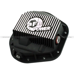 aFe Power Front Differential Cover (Machined ; Street Series) For 94.5-14 Ford Diesel Truck V8-73./6.0/6.4/6.7L