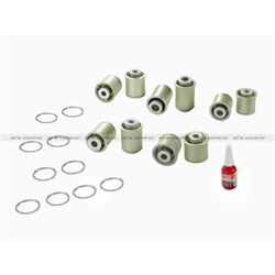 aFe Power Control PFADT Series Steel Frame Drag Rear Solid Spherical Control Arm Bearings Set For 97-13 Chevrolet Corvette (C5/C6)