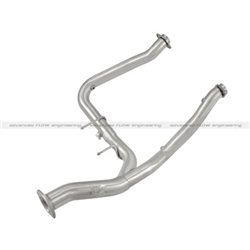 aFe Power Mach Force-XP 3" Y-Pipe Stainless Steel (Race) For 2015 Ford F-150 Ecoboost V6-2.7L (TT)