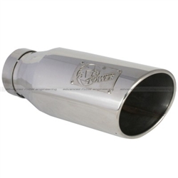 aFe Power Mach Force-XP (Stainless Steel) 4 In X 6 Out X 15 L In Bolt On (Polished Tip)