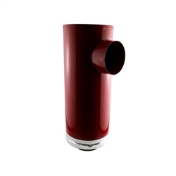 aFe Power Pro H Duty OER Pro 5R Air Filter 70-50003 With Housing Angled: 9 3/4" OD X 6"In X 6"Out X 25 19/32"H