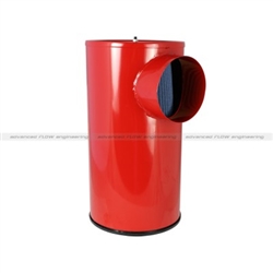 aFe Power Pro H Duty OER Pro 5R Air Filter 70-50002 With Housing Angled: 10 1/16"OD X 6" ID X 5 1/2" Out X 19 1/2"H