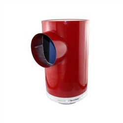 aFe Power Pro H Duty OER Pro 5R Air Filter 70-50006 With Housing Angled: 11" OD X 7"In X 7"Out X 18 1/4"H