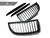 Replacement Stealth Black Front Grilles - E90 Sedan / E91 Wagon / 3 Series
