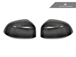 Replacement Carbon Fiber Mirror Covers - BMW F25 X3 / F26 X4 / F15 X5 / F16 X6