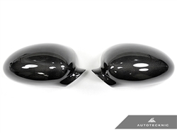 Replacement Carbon Fiber Mirror Covers - BMW E46 M3