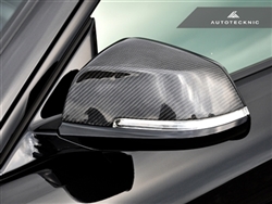 Replacement Carbon Fiber Mirror Covers - BMW E84 X1 / F20 2-Series / F30 3-Series / F32 / F36 4-Series