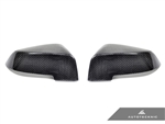 Replacement Carbon Fiber Mirror Covers - BMW F07 / F10 / F11 5-Series LCI | F06 / F12 / F13 6-Series LCI | F01 / F02 7-Series LCI