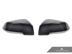Replacement Carbon Fiber Mirror Covers - BMW F07 / F10 / F11 5-Series LCI | F06 / F12 / F13 6-Series LCI | F01 / F02 7-Series LCI