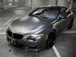 Replacement Stealth Black Front Grilles - E63 Coupe / E64 Cabrio / 6 Series & M6