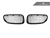 Replacement Gloss Black Front Grilles - E92 Coupe / E93 Cabrio / 3 Series LCI