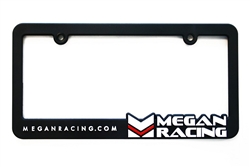 Megan Racing License Plate