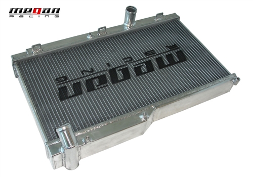 Megan Racing 3-Row Aluminum Radiator – Fits 86-92 Toyota Supra – Bolt-On Performance