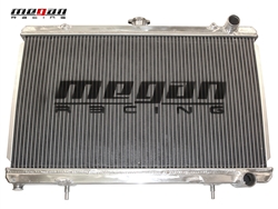 Megan Racing High Performance Aluminum 2 Rows Radiator For 89-94 Nissan 240SX