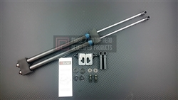 P2M Nissan S13 1989-94 240SX Carbon Engine Hood Damper