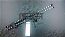 P2M Nissan S13 240SX Hatchback (180Sx) Carbon Fiber Rear Hatch Dampers