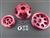 P2M Nissan S13 SR20DET 3 Piece Pulley Kit - Red