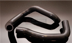 P2M Nissan KA24De Radiator Hose Kit : Black